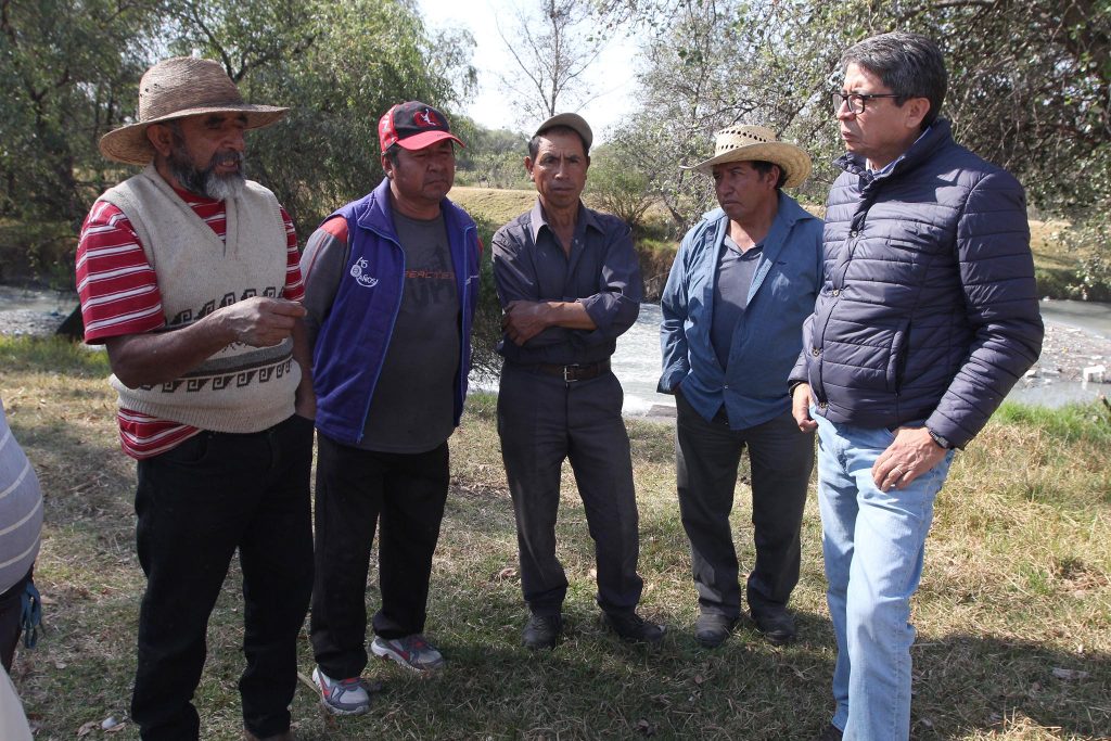 Verifica SEFOA condiciones de presa derivadores en nativitas