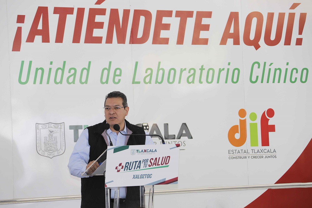 Desde Tlaxcala: “Ruta por tu Salud” ha atendido a más de 37 mil pacientes, indicó Marco Mena