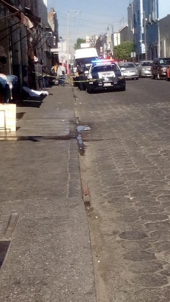 Muere indigente en calles céntricas de Puebla