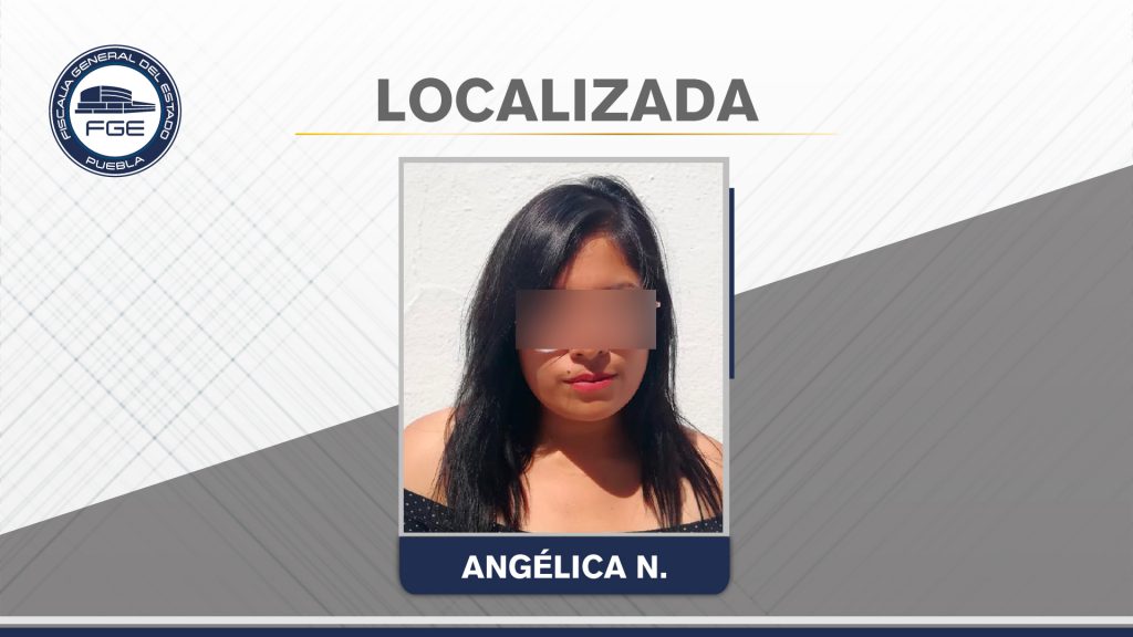 Fiscalía de Puebla ubicó ilesa a mujer reportada como desaparecida