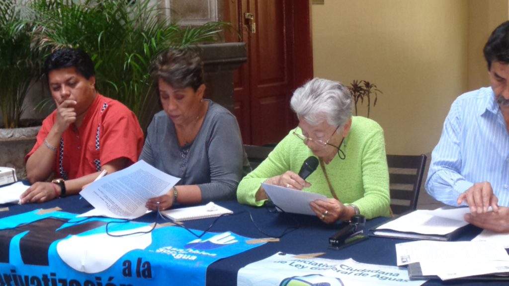 Nora Escamilla y demás diputados del Congreso local nos trataron como delincuentes, denuncia dirigente de la Asamblea Social del Agua (ASA)