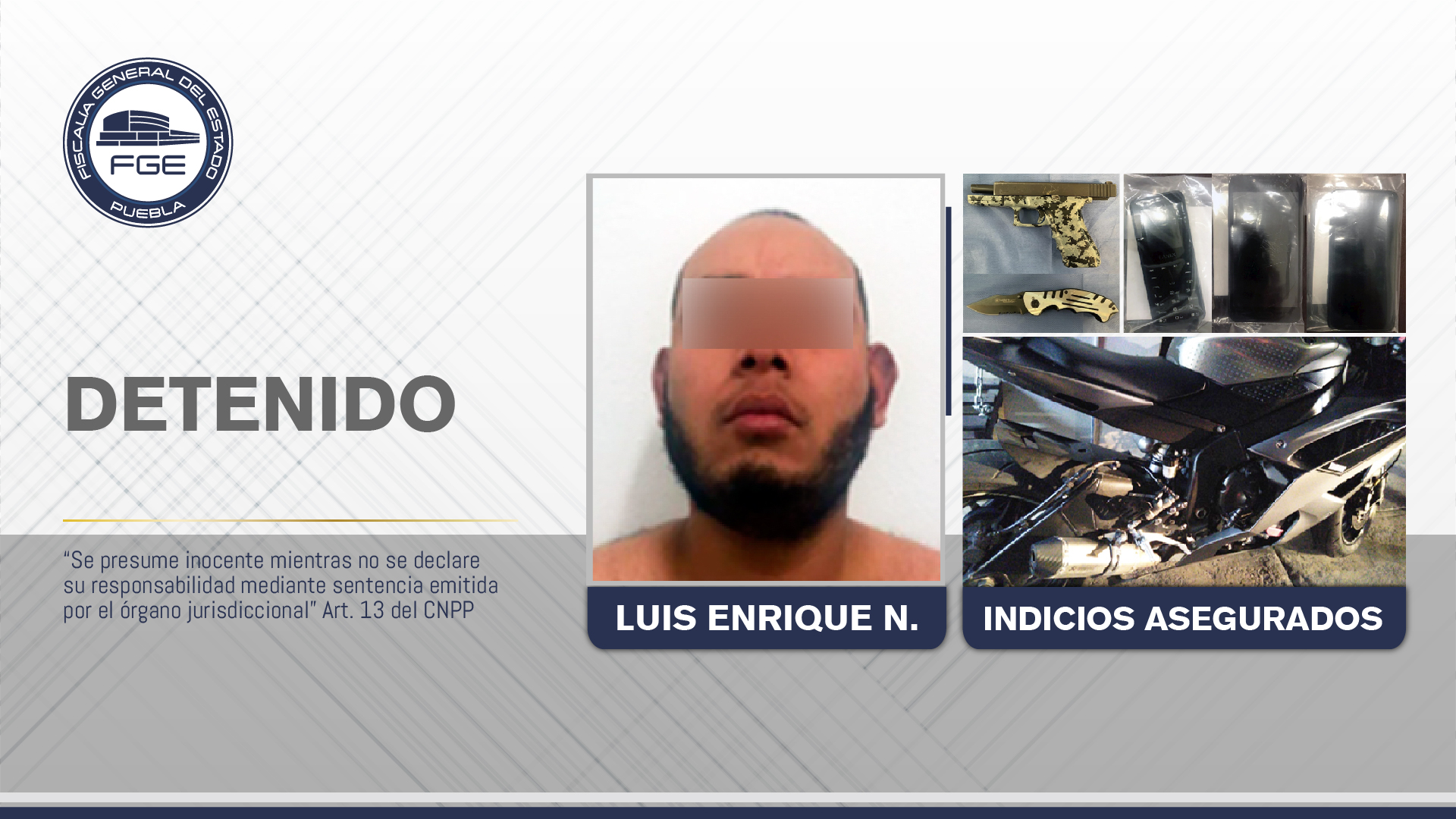 FGE detiene a presunto secuestrador y catea inmueble por hechos en La Paz