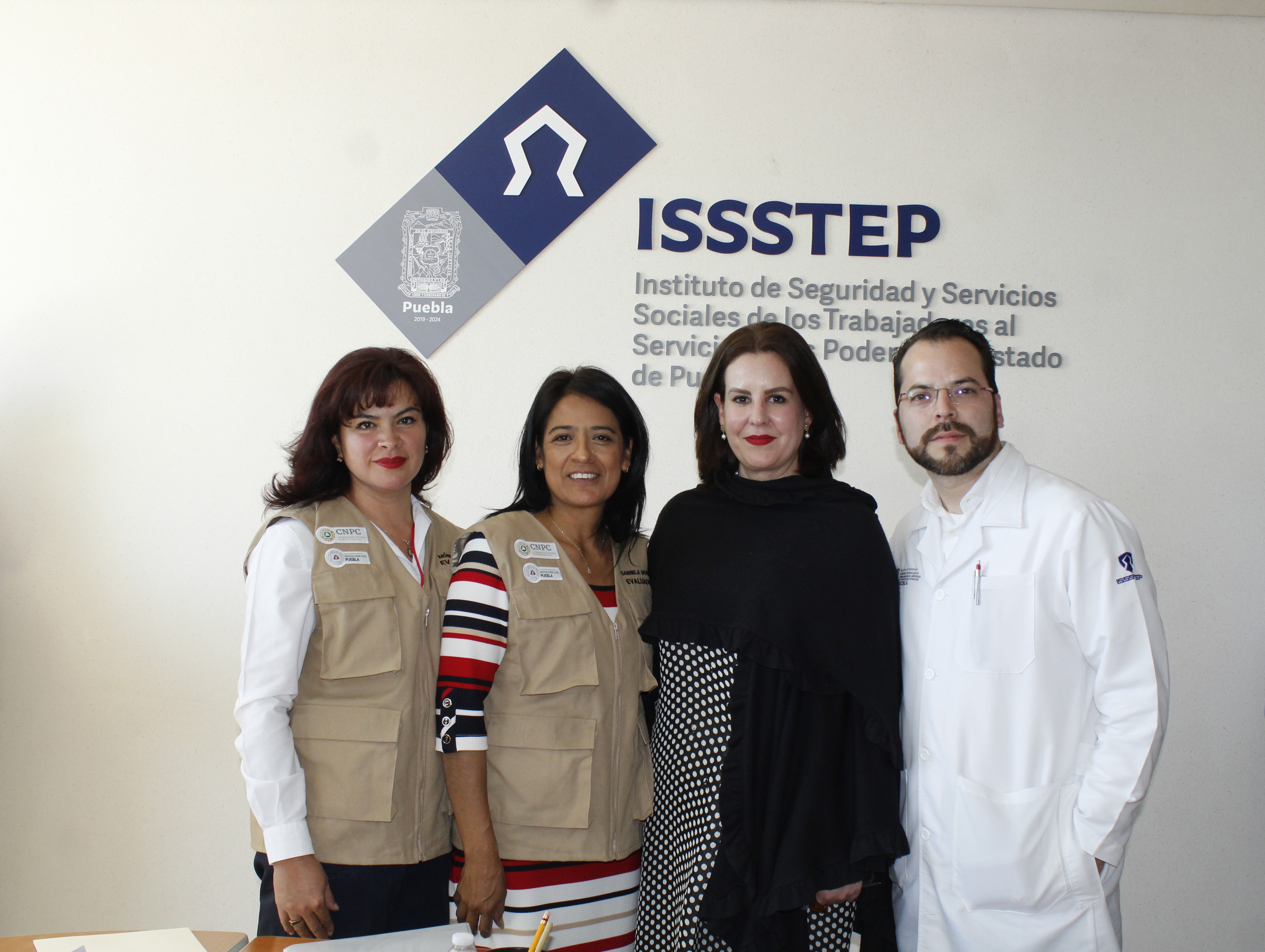 ISSSTEP, sede de reunión de Coordinación Nacional de Protección Civil