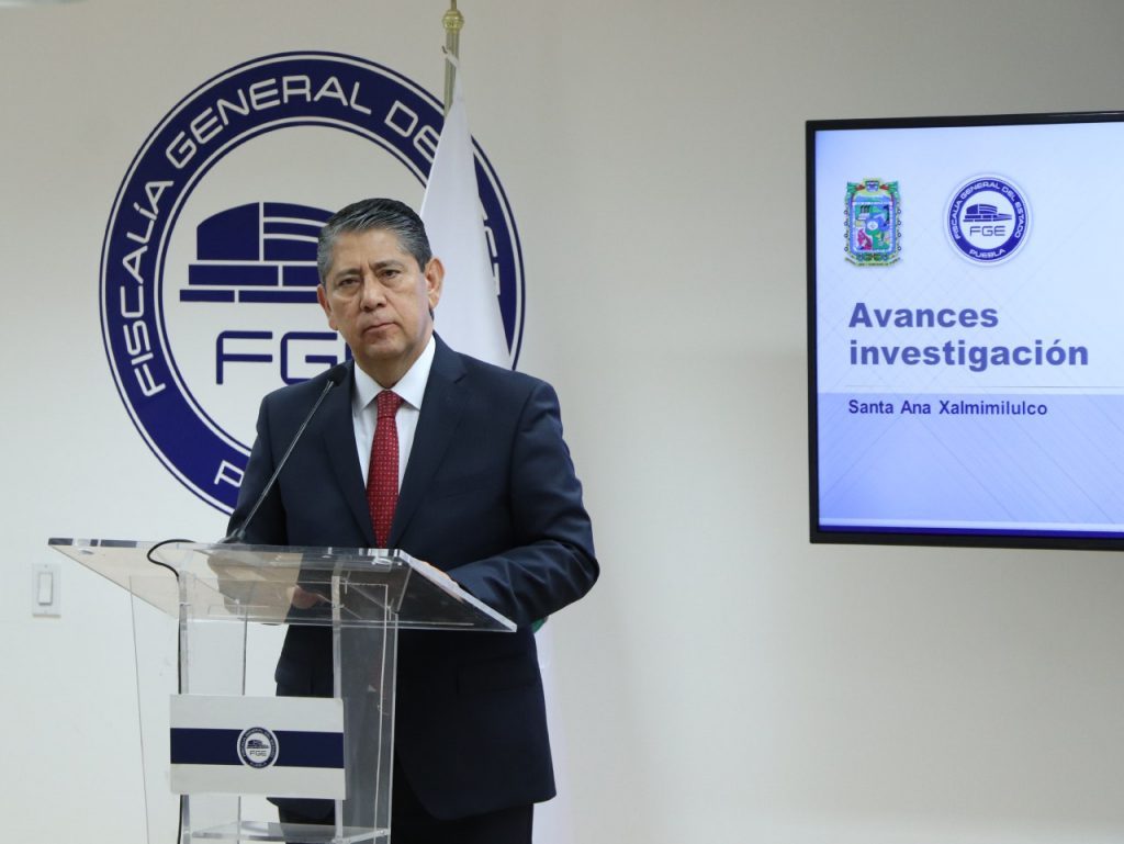 Fiscalía Puebla mantiene avances para esclarecer hechos de Santa Ana Xalmimilulco