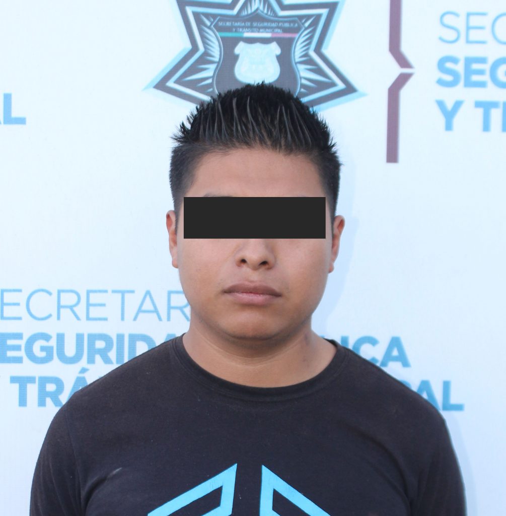 Detuvo policía municipal de Puebla a hombre por violación.