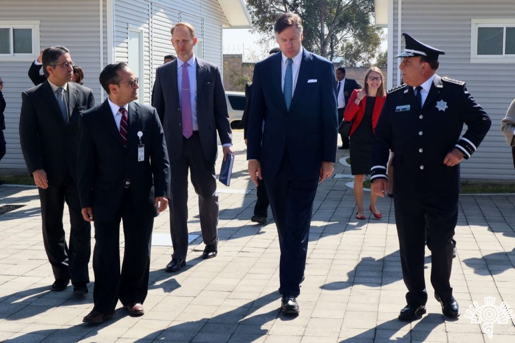 Estrechan lazos de cooperación SSP y embajada de Estados Unidos.