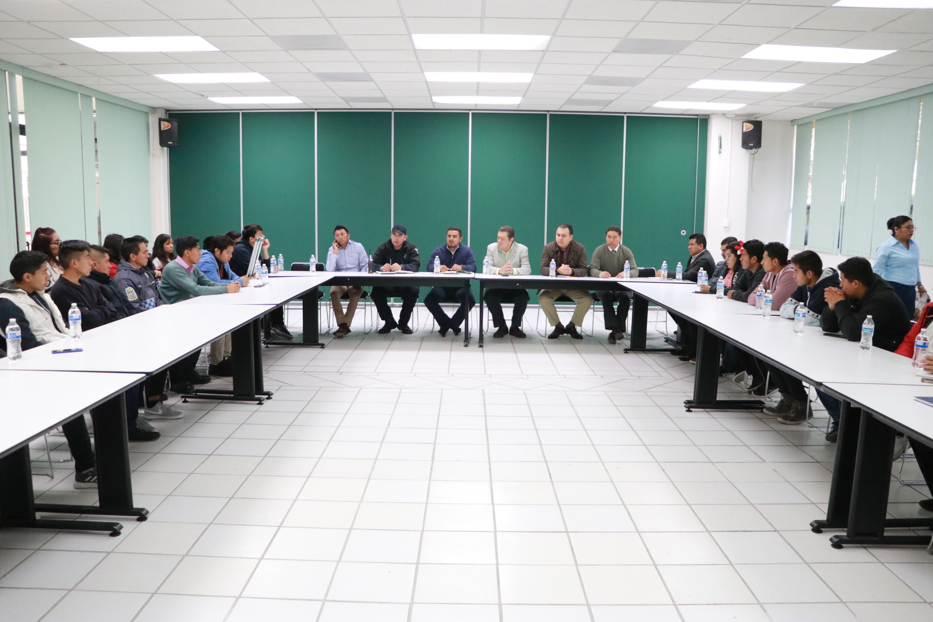 Estudiantes de la UTH se suman a los esfuerzos de seguridad con el Ayuntamiento de Huejotzingo