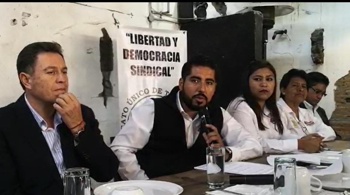 Empleados sindicalizados de San Andrés Cholula denuncian supuesto hostigamiento y niegan que el PAN esté atrás de ellos