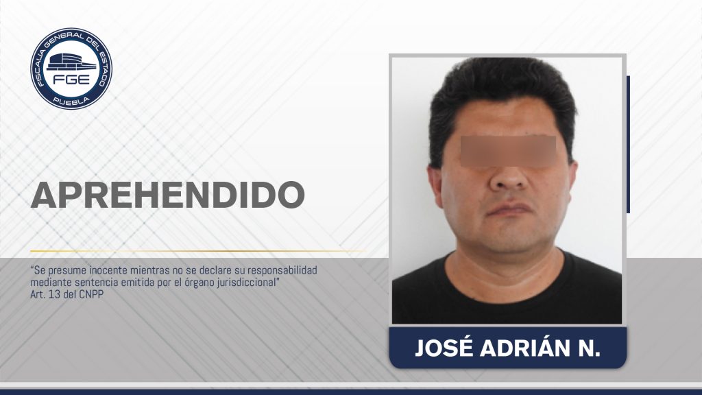 Sedujo y embarazó a la hija de su pareja; ya fue capturado por la policía estatal