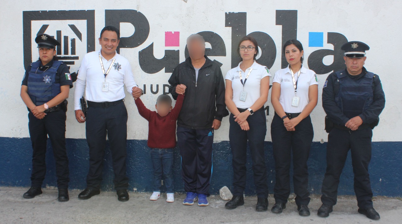 Ubicó policía municipal de Puebla a menor reportado como no localizado en San Pablo Xochimehuacán 