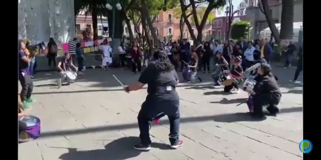 ONG protesta contra feminicidios y violencia de género