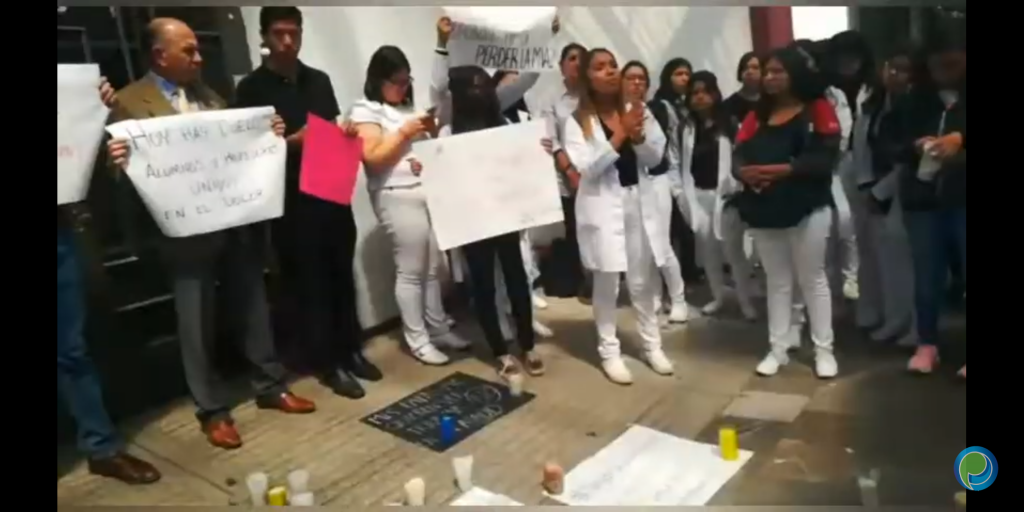 Estudiantes de la Upaep reiteran su demanda de seguridad