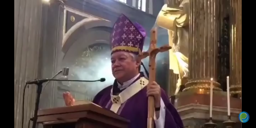 Arzobispo inicia la Cuaresma con el Miércoles de Ceniza