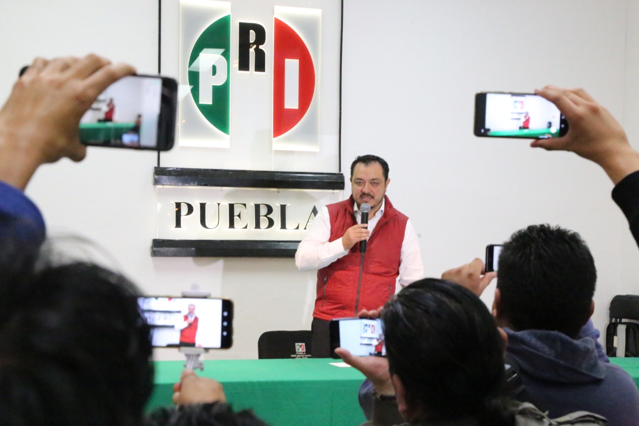 Américo Zúñiga llega a la dirigencia del PRI de Puebla.