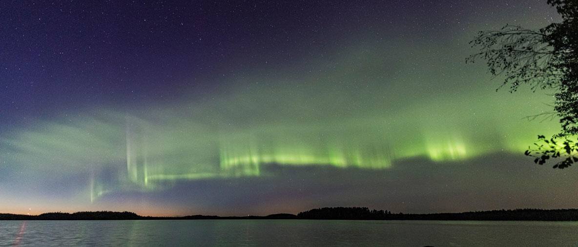 Descubren un nuevo tipo de aurora boreal en Finlandia