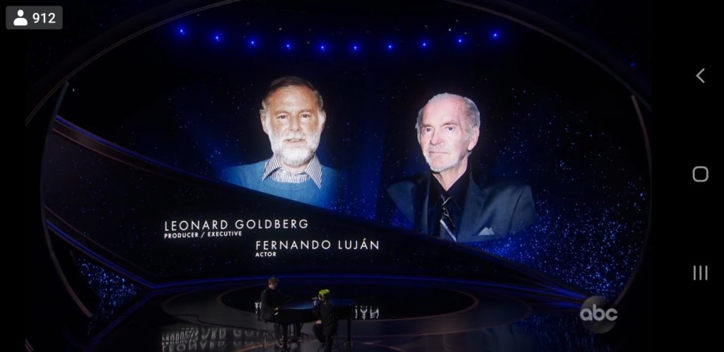 El homenaje a Fernando Luján en los Oscar y la reacción de su hija