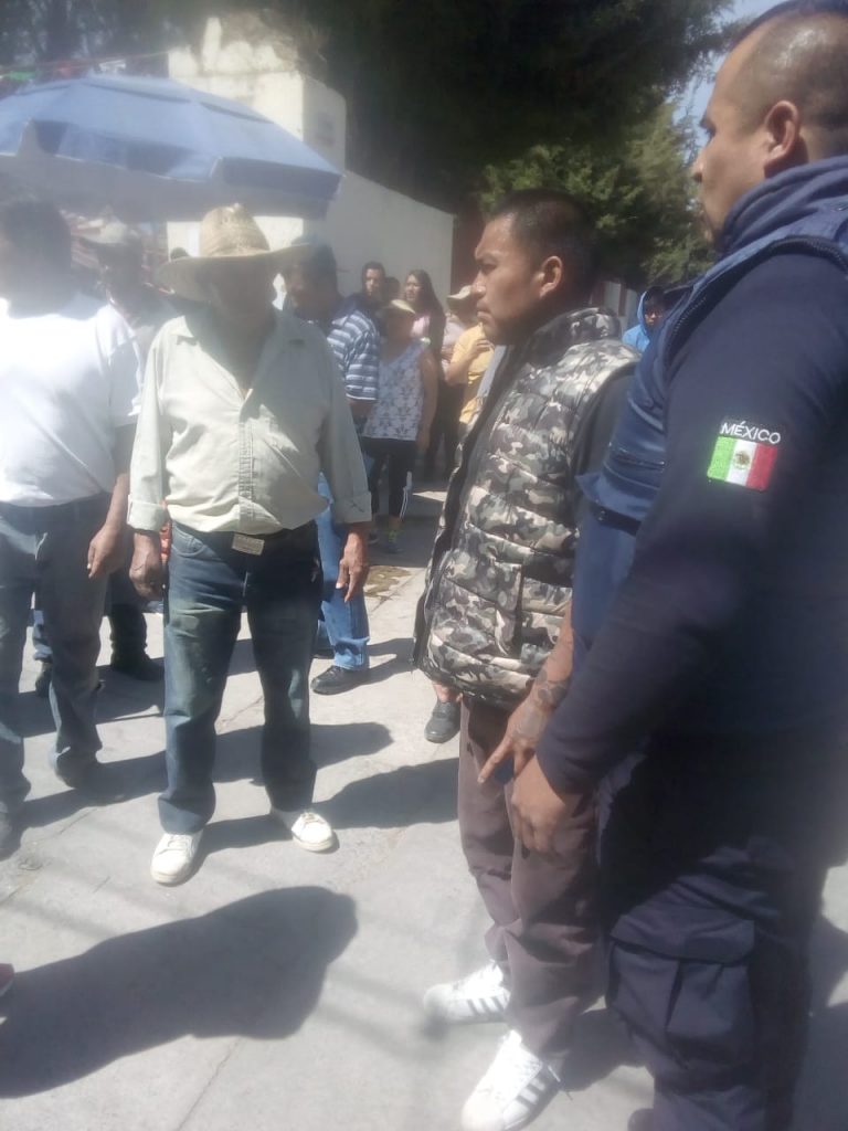 Por evitar un linchamiento, Policía Estatal hiere a vecino