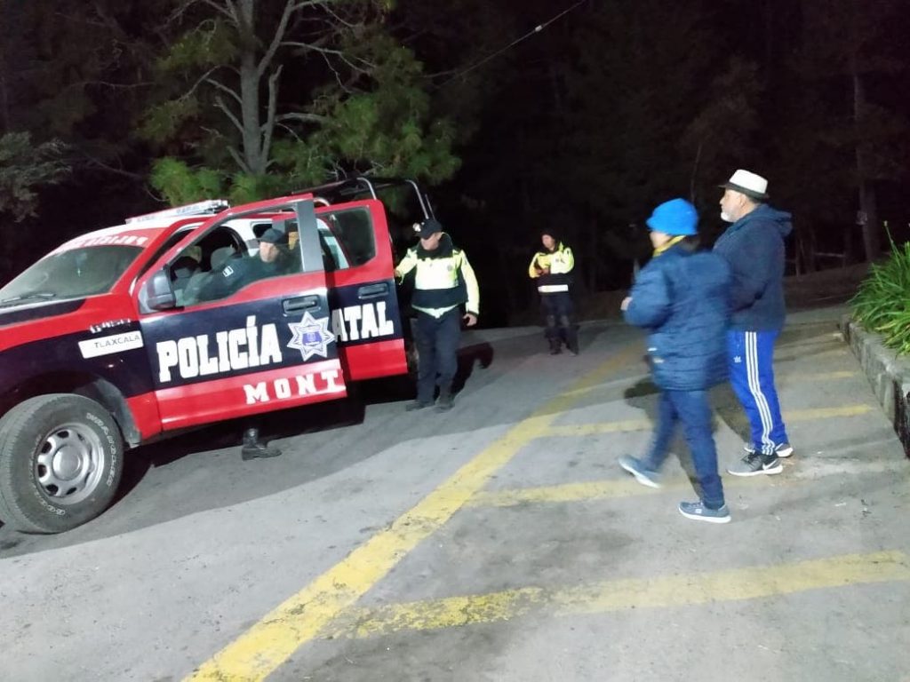 Desde Tlaxcala: Policía de Montaña de la SSC localiza a una persona extraviada en la Malinche