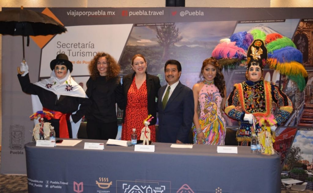 Presenta SECTURE programa del “Carnaval Tlaxcala 2020” en Puebla.