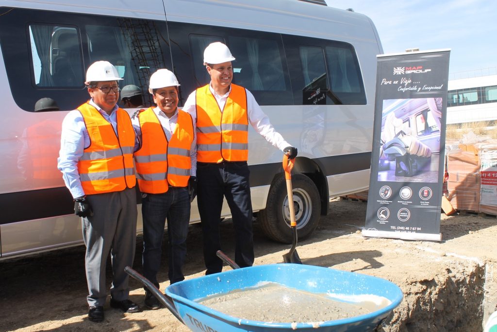 Encabeza SEDECO inicio de ampliación de la empresa MAP GROUP.