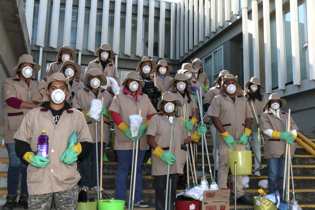 Inicia SEPE programa de higiene sanitaria en el complejo administrativo