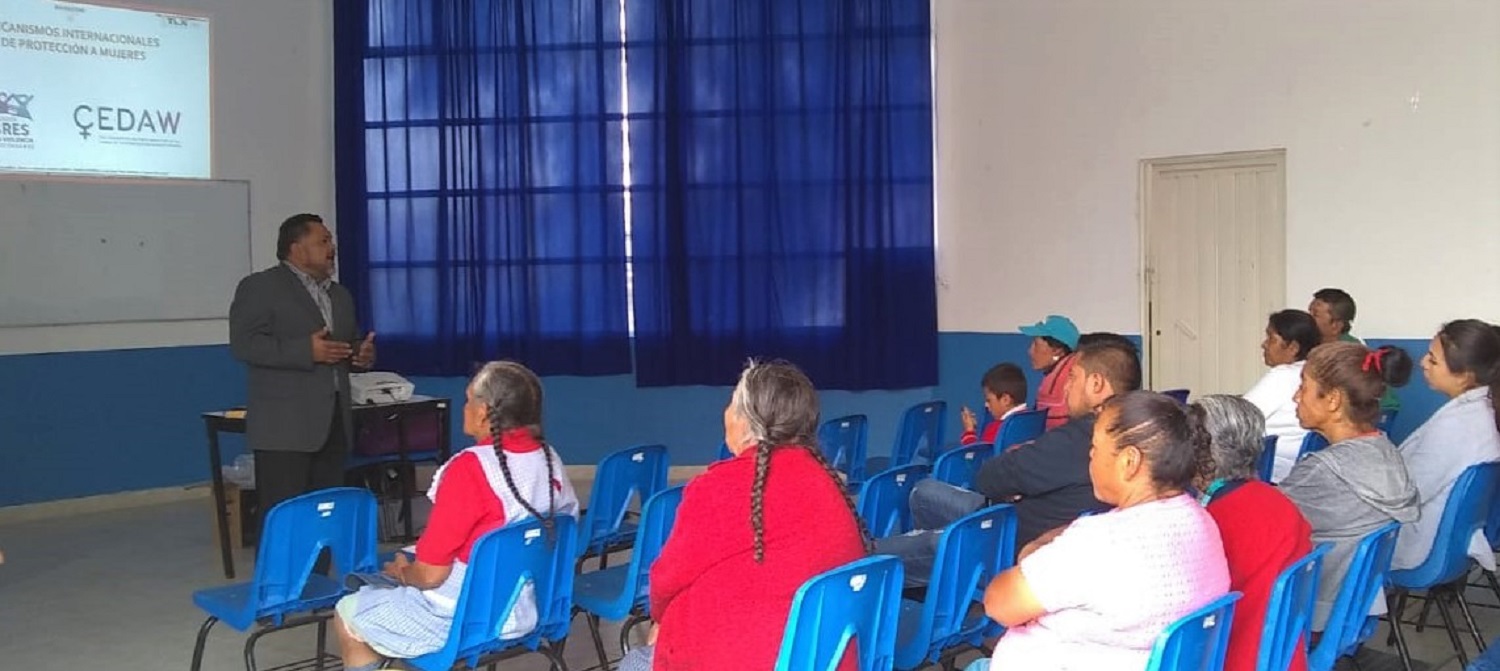 Desde Tlaxcala: Ofrece IEM más de 2 mil servicios especializados para mujeres