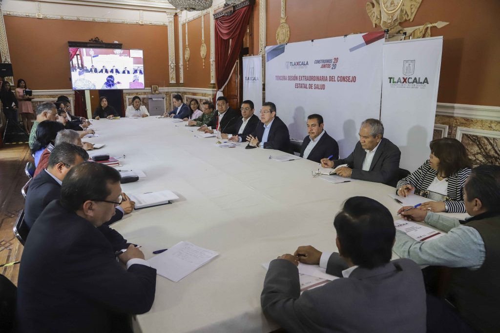 Gobierno de Tlaxcala promueve medidas de distanciamiento social por COVID-19