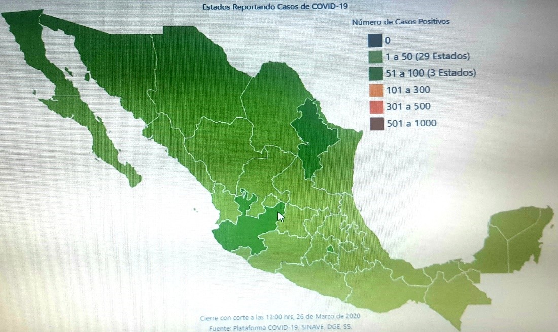 Puebla, 5to estado del país con más casos de Covid-19