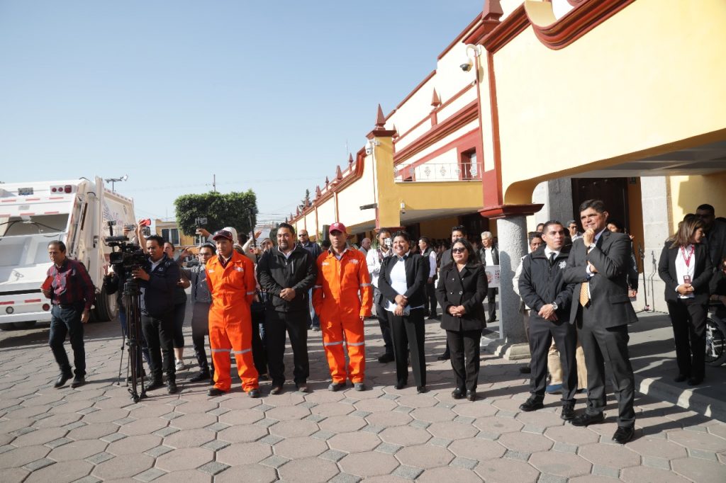 Desde San Andrés: Karina Pérez Popoca anuncia recuperación del servicio recolector de basura