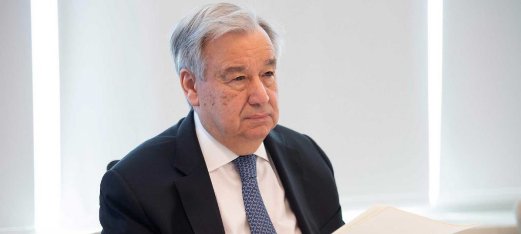Guterres pide al G-20 un plan de guerra coordinado y solidario contra el coronavirus
