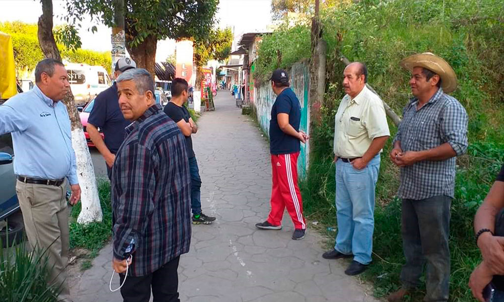 Vecinos impiden el corte de 150 árboles en Huauchinango