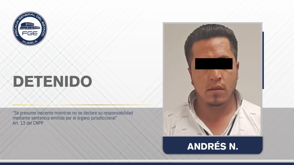 Fiscalía detuvo en Chignahuapan a otro hombre investigado por diversos delitos