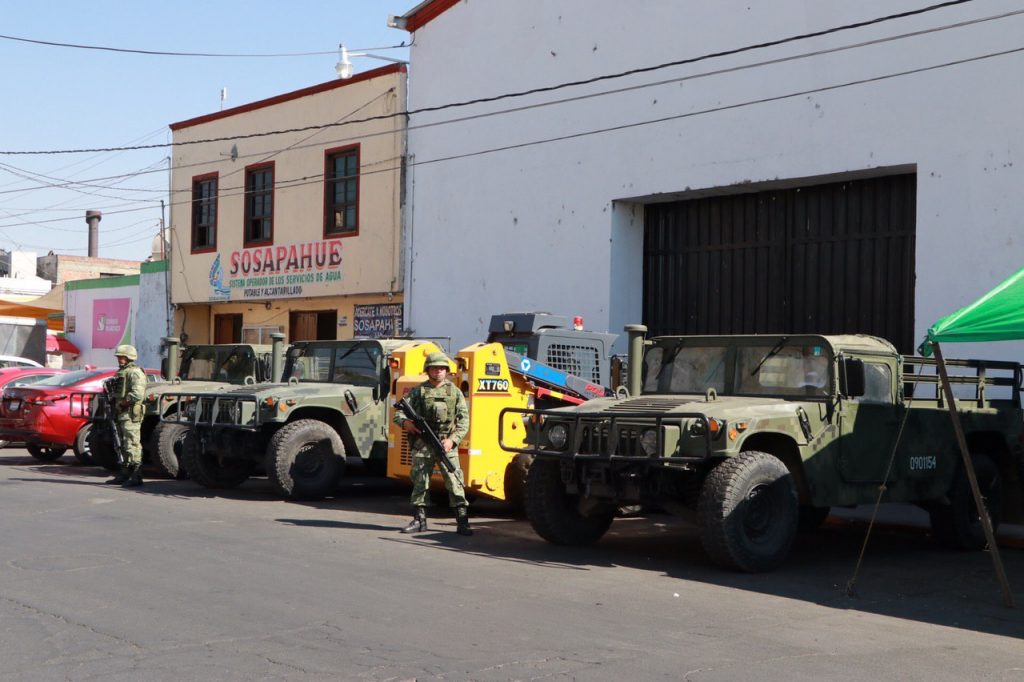 Se refuerza la seguridad en Huejotzingo con la presencia de la SEDENA