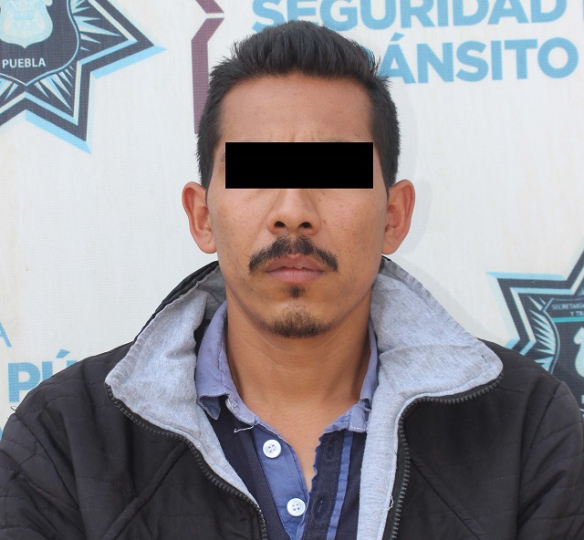 Mediante red de videovigilancia, ubicó y recuperó SSC de Puebla vehículo robado; hay un hombre detenido