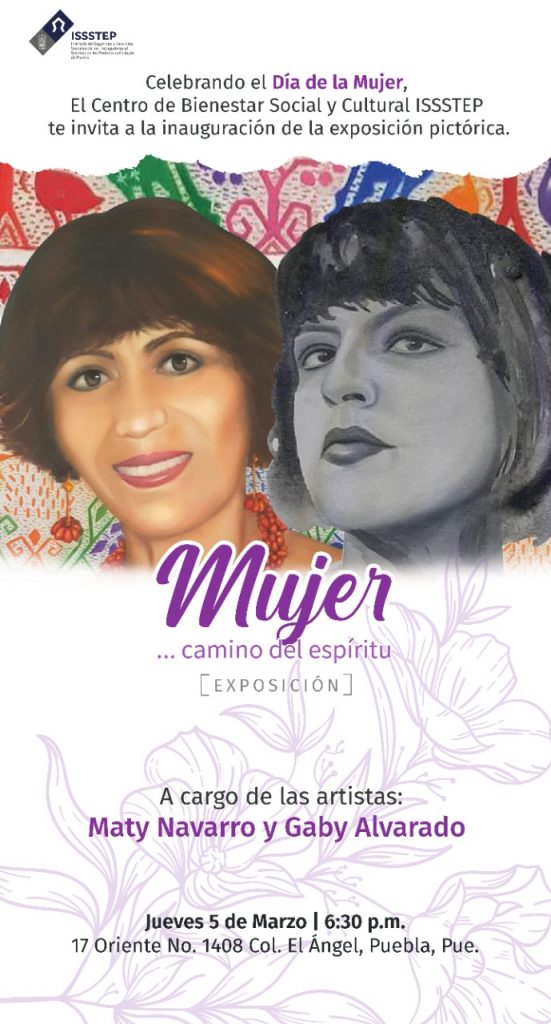 Invita ISSSTEP a exposición “Mujer camino al espíritu”