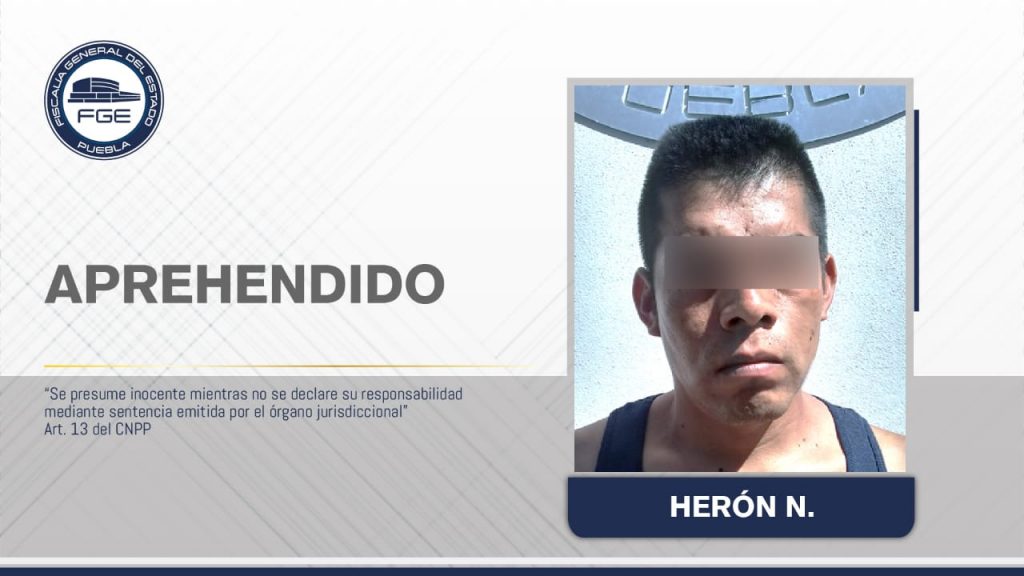 Fiscalía de Puebla atrapa al mata turistas de Cuetzalan