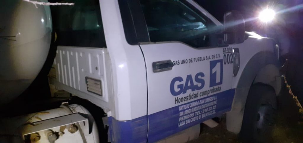 En San Miguel Espejo se recuperó una pipa con reporte de robo