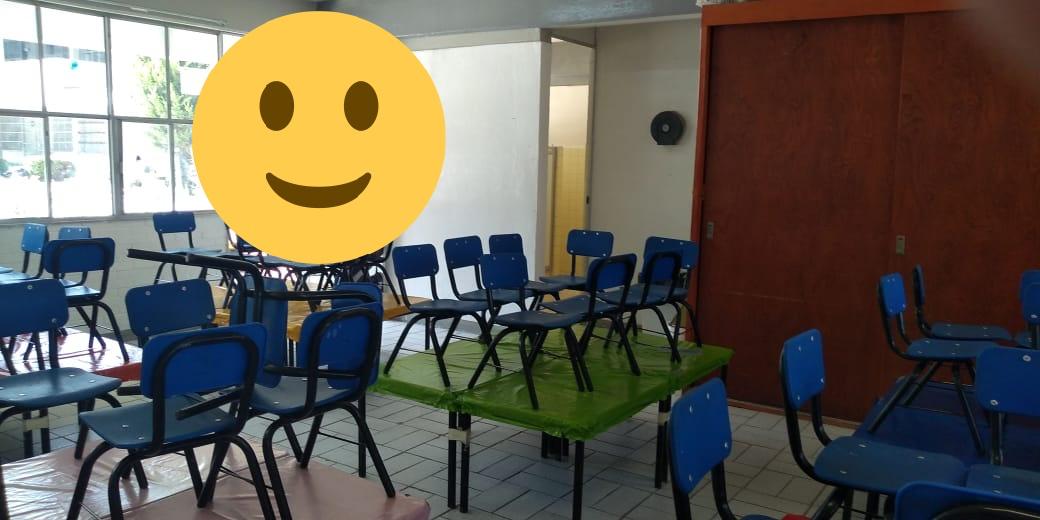 Ante la contingencia del #COVID-19, padres de familia han dejado de llevar a los niños al preescolar del Centro Escolar Morelos