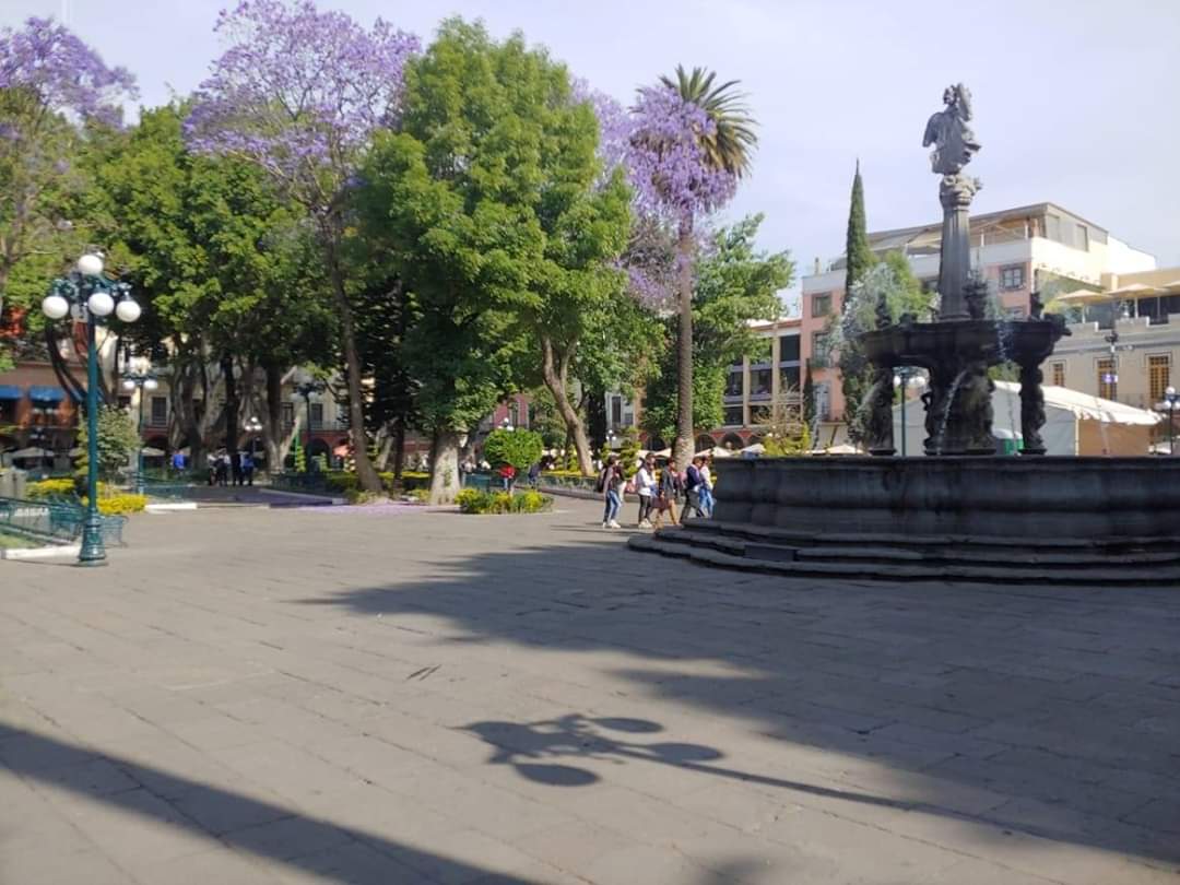 Fotonota: Centro Histórico de Puebla, transitable y hermoso gracias al Coronavirus