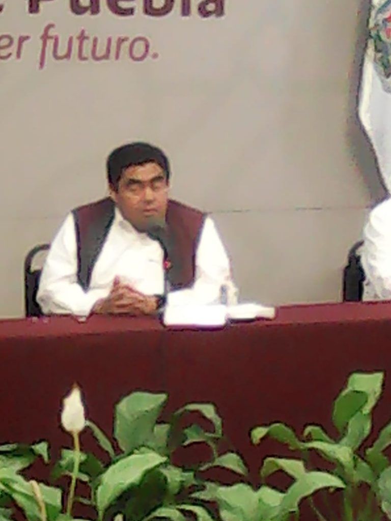 El gobierno del estado asume el control de la seguridad pública en el municipio de Puebla: Miguel Barbosa