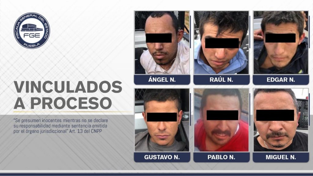 Banda de delincuentes de Chignahuapan, a prisión preventiva: FGE