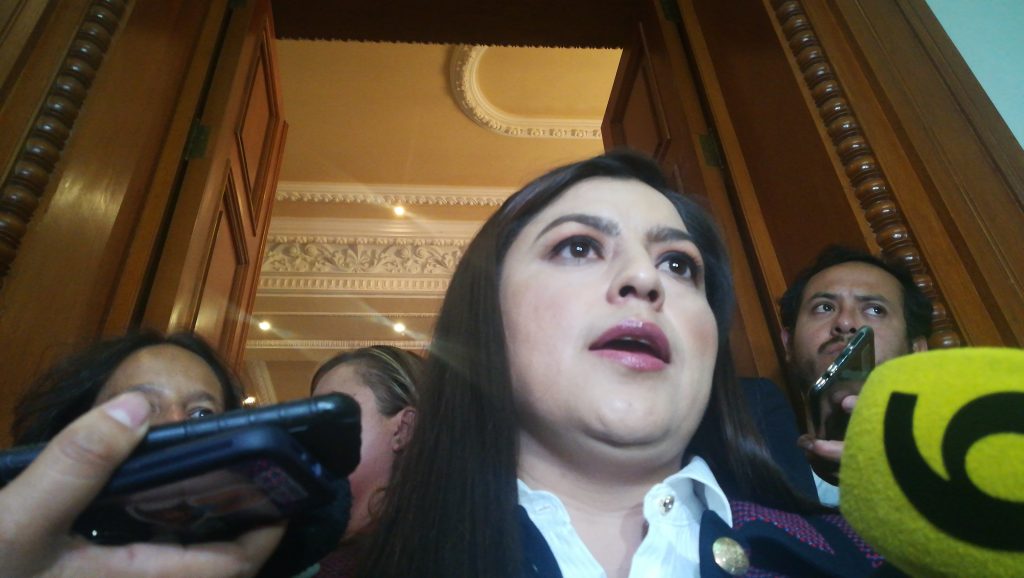 Claudia Rivera le apuesta a una seguridad Metropolitana