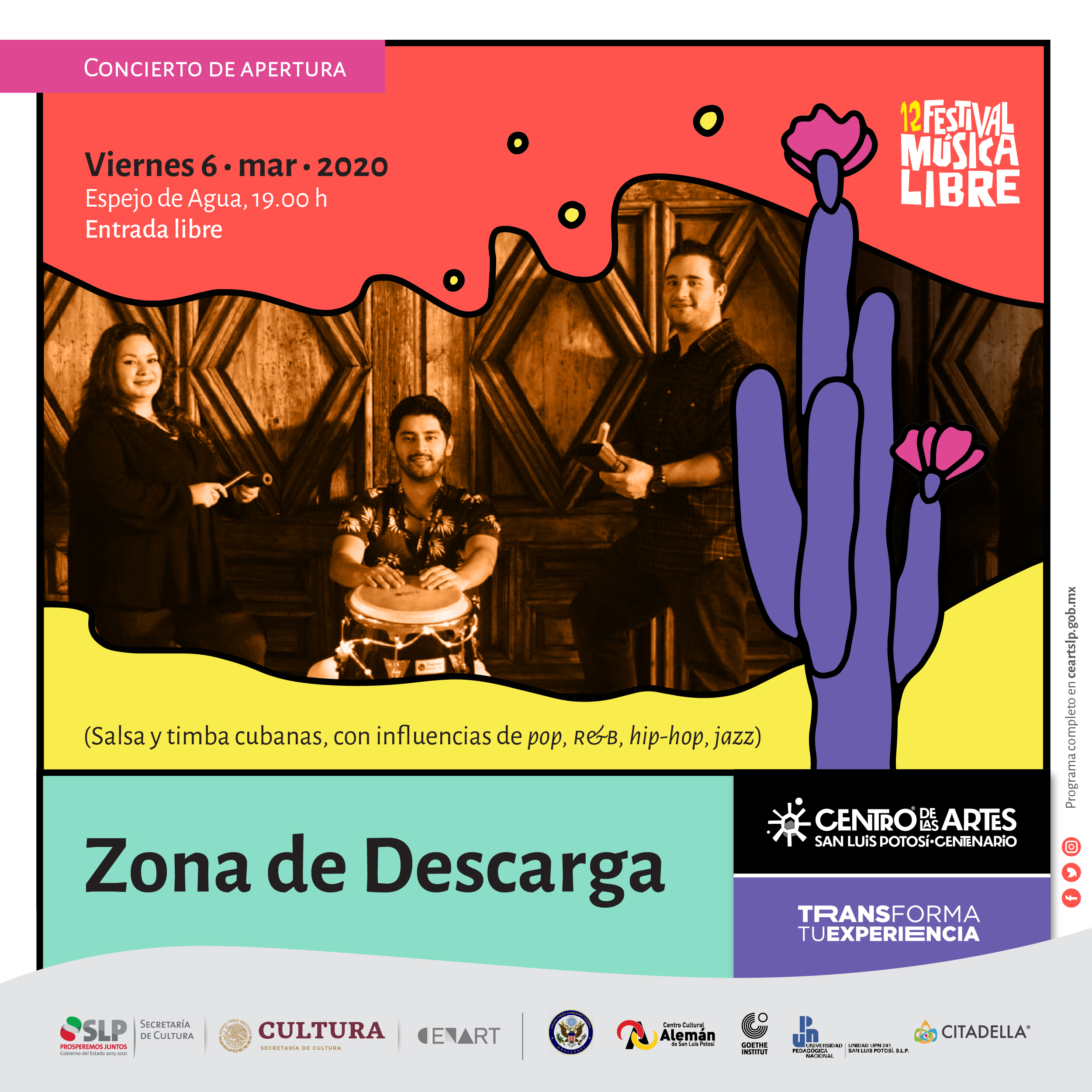 “Zona de descarga” inaugura este viernes el festival Música Libre
