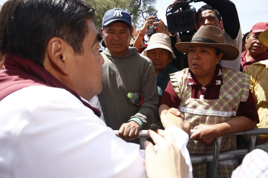 Respetará el gobierno de Puebla el patrimonio de los ejidatarios: Barbosa Huerta