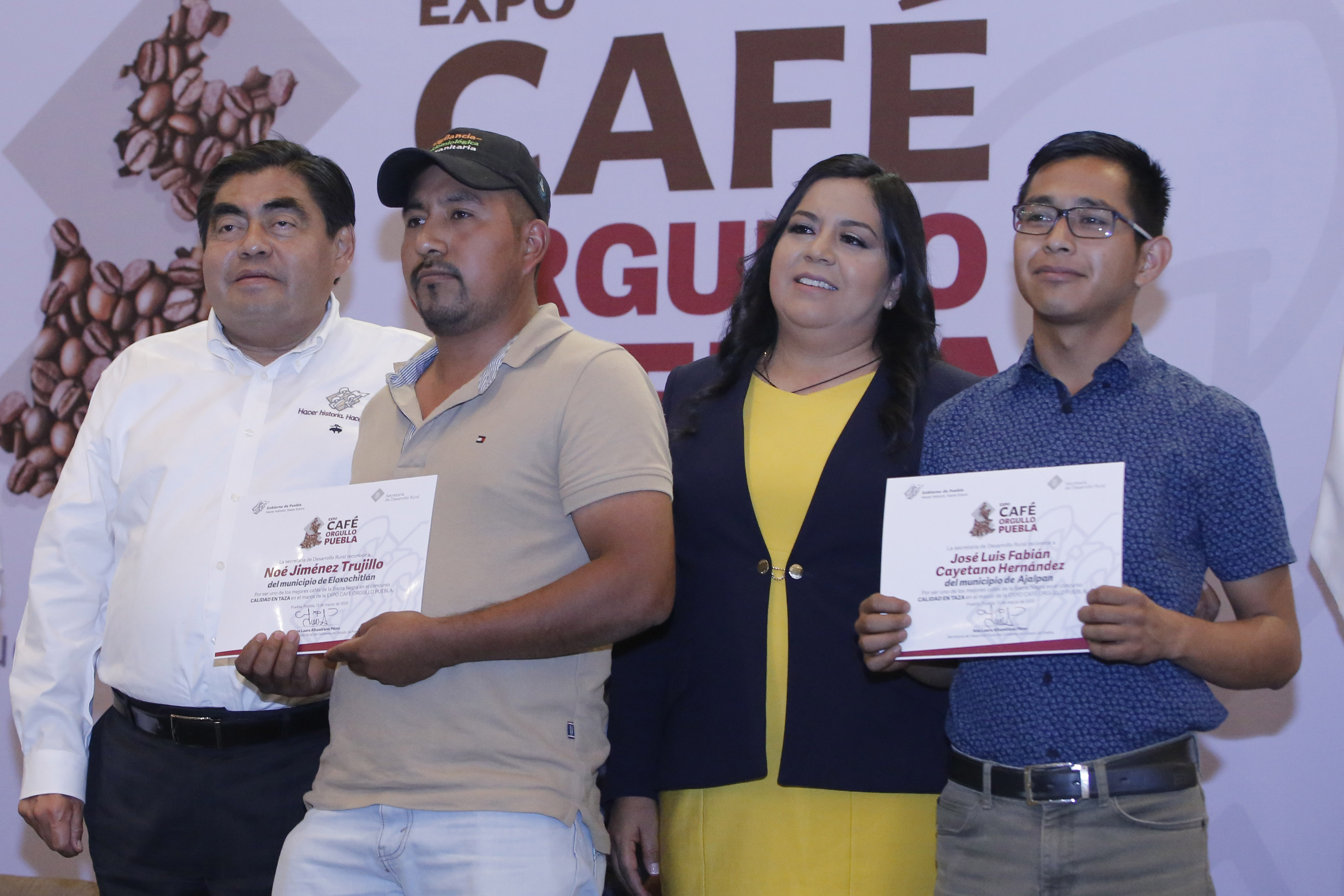 Anuncia Barbosa Huerta inversión  de 200 MDP para el café poblano