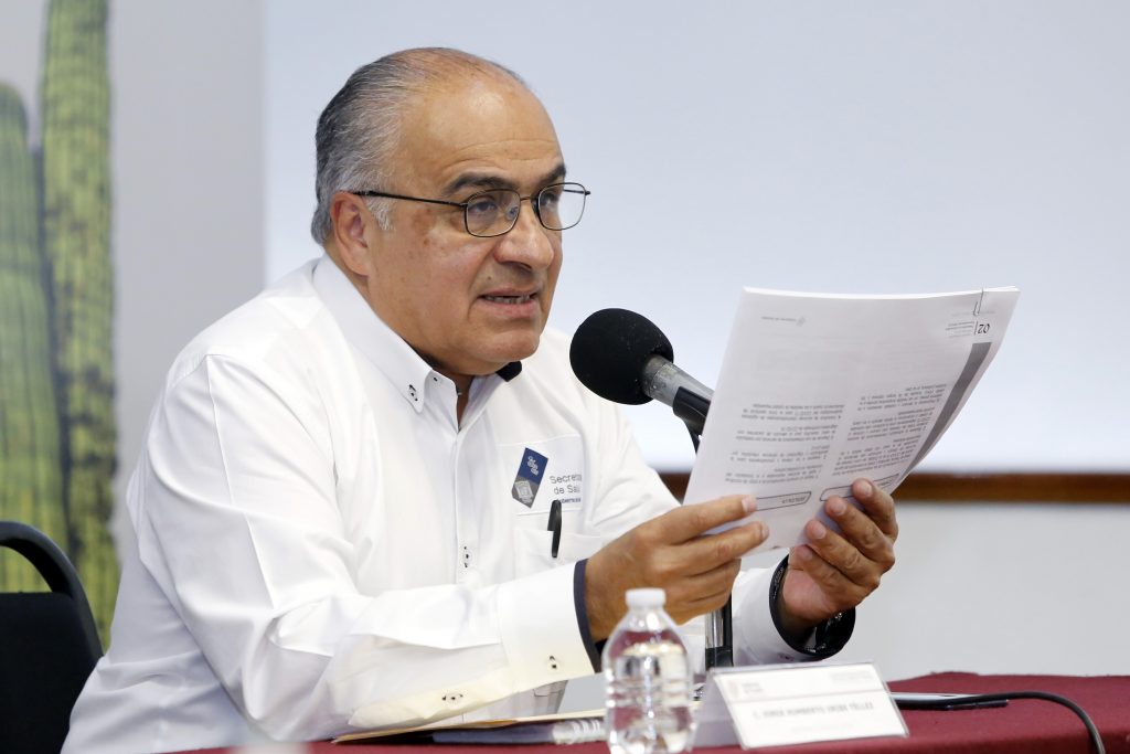 Prepara Salud estatal reconversión de cinco hospitales para atención del COVID-19, informó el secretario