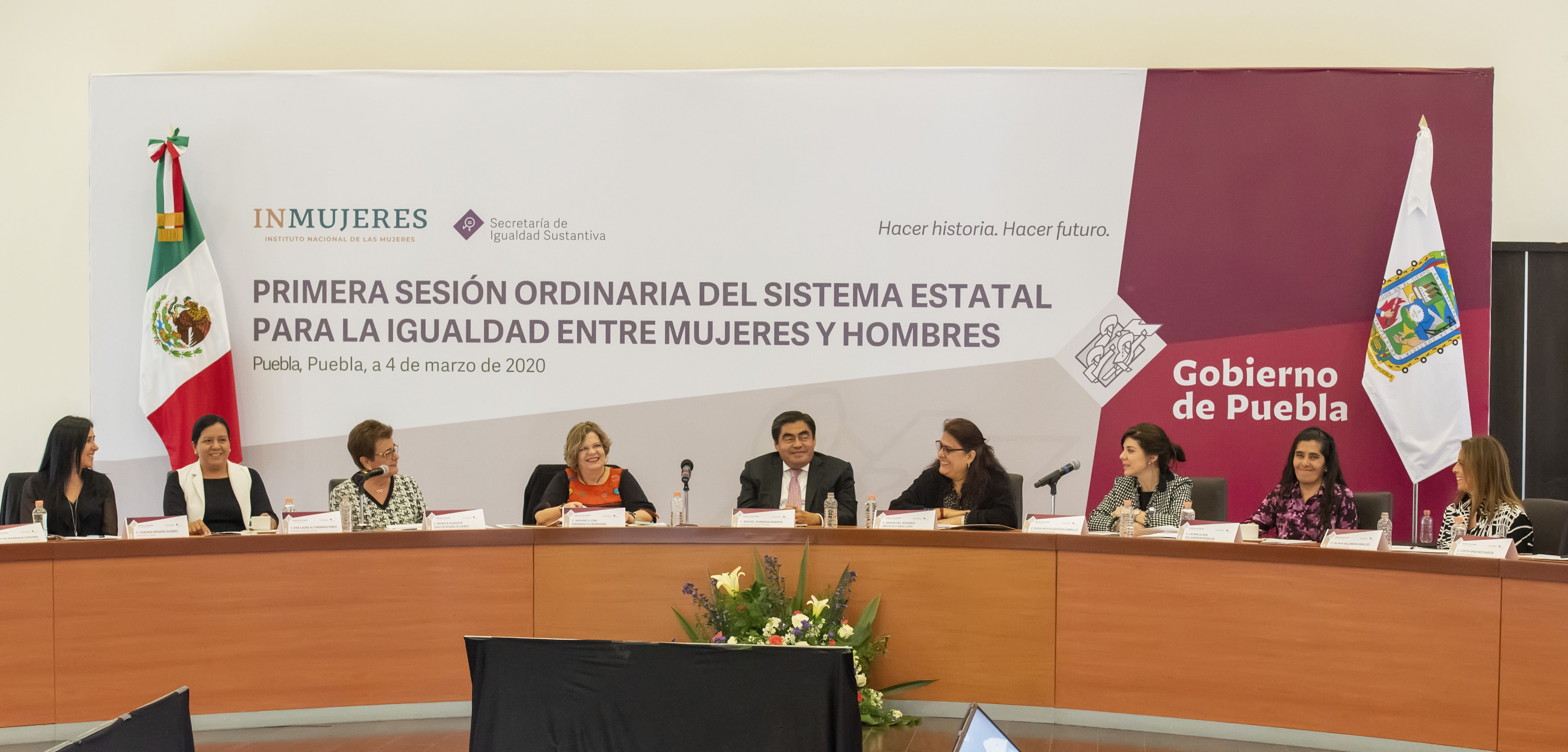 El gobierno de Puebla es feminista y combate la violencia contra las mujeres: Miguel Barbosa