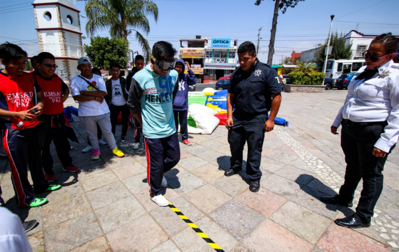 Desarrollaron integrantes del Grucopa jornada de proximidad social en San Francisco Totimehuacán