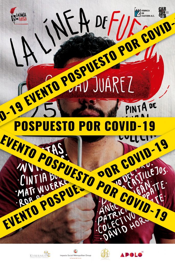 “La Línea de Fuego”, evento en defensa de la libertad de expresión, se pospone por el coronavirus