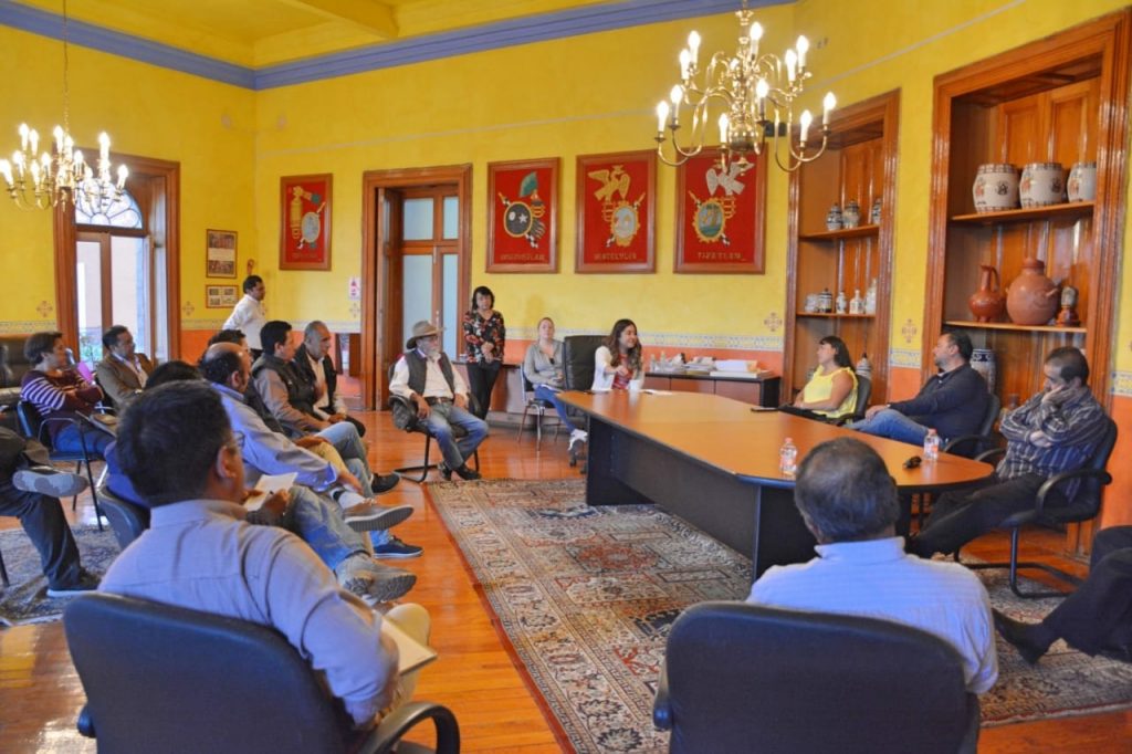 Acuerda Secture-Tlaxcala con empresarios fortalecer acciones de prevención por COVID-19